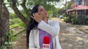 Reporter offers her ass for the scoop of the new news! Hardcore sex!