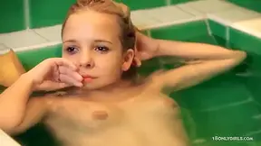 18+ Girl Solo In The Bathtub