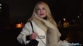 Blonde Babe Filled with Cum