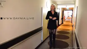 German whore ordered to the hotel + fucked in all holes! Extremely BIG Facial! DAYNIA