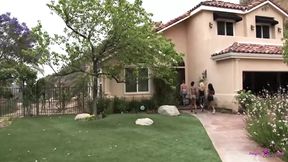 Their Weekly Yoga Session Turns Into a Big Interracial Lesbian Orgy