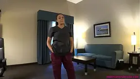Curvy Nurse StepMom Fucks Injured StepSon
