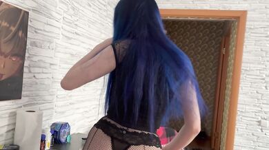 POV anal creampie, I helped my stepsis choose a tattoo and she wanted fuck