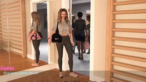 AWAM #42 Yoga session with super hot girls