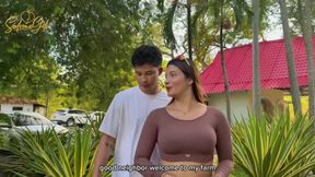 MILF Fucks Her Neighbor's Son in Her Backyard