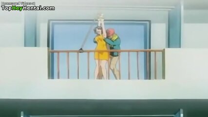 Hentai man fucks hardcore busty Milf