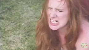 These Two Skinny Ass Girls Really Enjoyed Getting Drilled by This Extremely Big White Cock