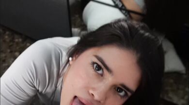 Fucking my best friend in white Nike Pro leggings