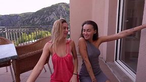 Hot Morning Threesome: Double Cum & Deepthroat Fuckfest in 4K