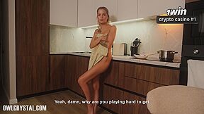 No, Dont Cum In Me Wild Stepsis Fuck Ends With Creampie