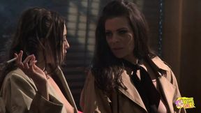 For Lesbians Some Small Peaches and Big Milk Cans Are Needed for a Beautiful Day