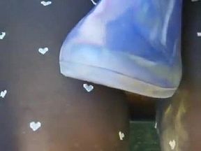 Happy boots polishing