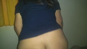 Precocious pervert teacher I gave him a seat on his cock and he filled my ass with cum. 4k POV