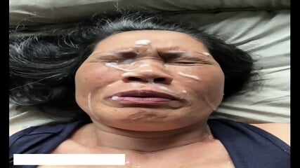 asian gran mature maid make cum