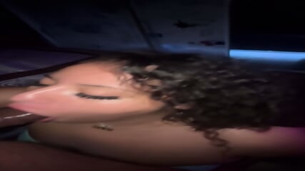 FREAKY BBW LATINA GETS FACE FUCKED BY BBC