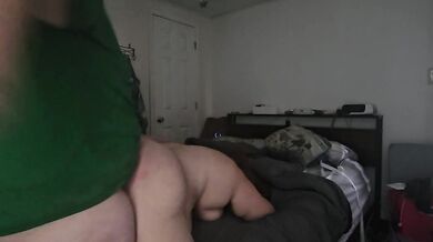 Spanking, almost fisting and orgasms - part three