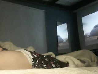 My stepbrother invites me to his room to see a episode when no one is home and I end up impaled on his penis