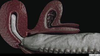 Real Life Anime Girl gets Caged by Hentai Monster at Haunted House - Emiri Hardcore Japanese Porn