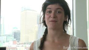 Amateur hairy girl with hairy nipples