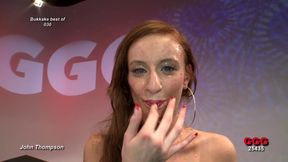 Ggg - Blonde Bukkake Slut Sucks and Swallows Massive Loads