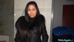 ”Horny Thai Sexy Girl Ravaged in Gas Station Toilet”