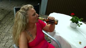 German piss clip - Piss in her face