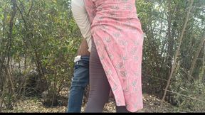 Outdoor unexpected hot romance with fuck