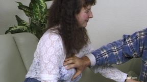 Authentic retro casting: Experienced MILF from Hamburg