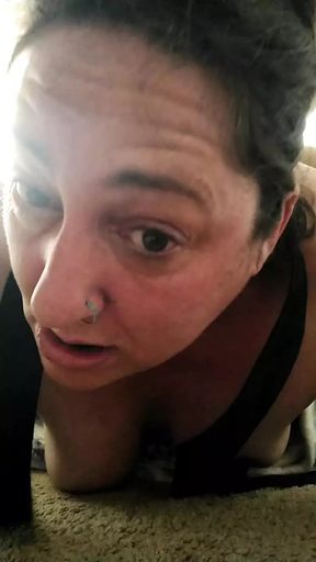 Please, Sir, can i have some more? Mature PAWG submissive slut rough anal fuck by BBC