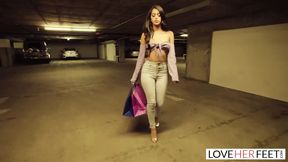 LoveHerFeet - The Gorgeous Girl Next Door With Perfect Feet