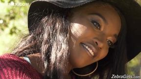 Daya Knight and September Reign invited one more girl to join them and have a lesbian threesome