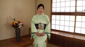H080G02 AV appearance of a 50-year-old mature woman who looks good in Japanese clothes and has lived a free-spirited life