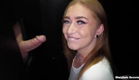 Callie Black - First Glory Hole Porn Scene