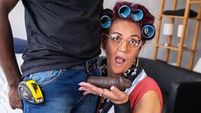 mature ass rough stretched by a massive big black cock