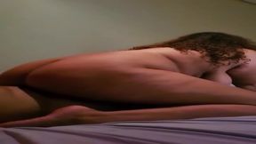 Step mom sucks and rides step son's giant dick in taboo surprise