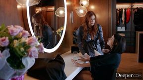 Maitland & Adriana's steamy foursome with big cock