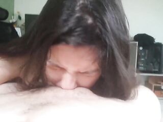 It's not just a oral, that babe swallows it all unfathomable and doesn't get tired, unfathomable mouth