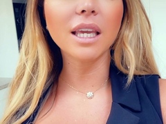 Big boobs milf masturbates with her dildo