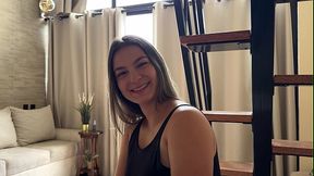 I seduce my married neighbor and invite him over to my house while my cuckold husband is away, he fucks my hairy pussy and cum in my mouth! Liatovar