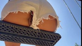 Slim Latina Cutie Turns the Guy On With Her Butt-plugged Ass, So He Fucks Her Hard & Cums On Her Feet