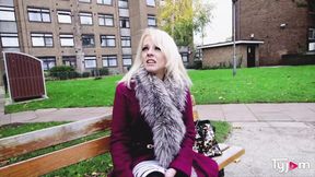 Skinny sexy April Paisley hard fucked in the kitchen