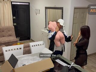 Super Hawt lalin girl Makes delivery Chap try a Monica Moments Doll and then her Butt - Aisha & Juan