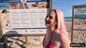 Blonde Hot 20 Year Old Gets Fucked Hard by the German Bitch Hunter