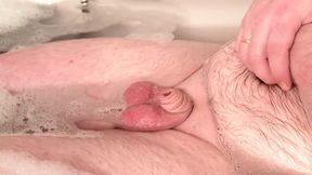 Small cock humiliation. Handjob with tweezers