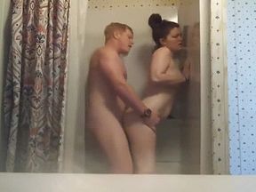 Shower scene quickie