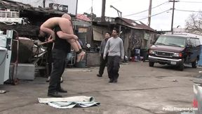 Julie Night - Fisted and Fucked in the Junkyard