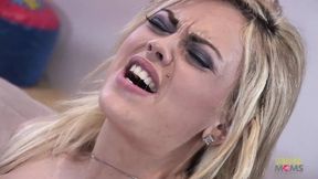 First time BBC for a gorgeous blonde with big bouncing tits