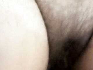 Cheating wife let me very fast cum inside her cunt during the time that her spouse at work