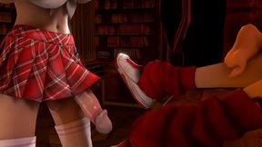 Teen Lollipop Seduces MILF In 3D Anime Japanese Cartoon Fucked Eccentrically