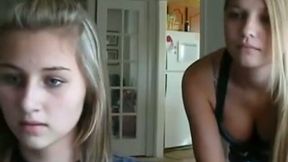 Homemade clip with us girls dancing in the living room